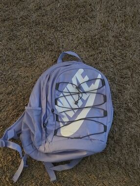Nike Lavender Daypack with White Swoosh